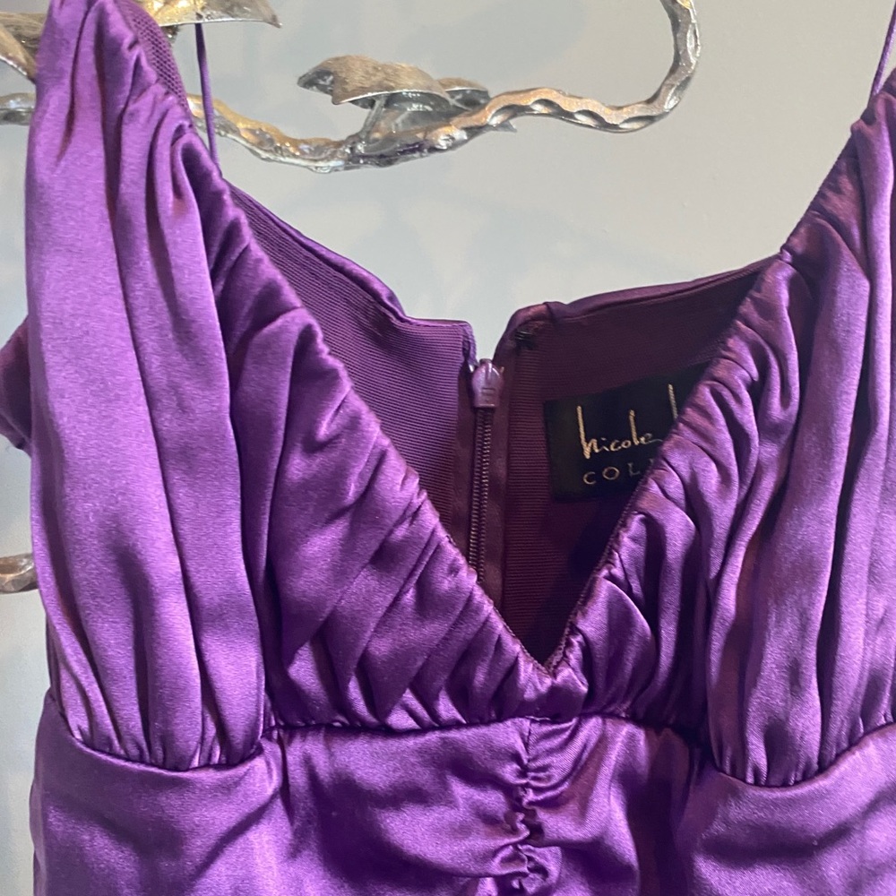 Nicole Miller Ruched Cocktail Dress